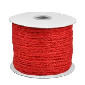  Red Colored Jute Twine 100 Yards: Office Products