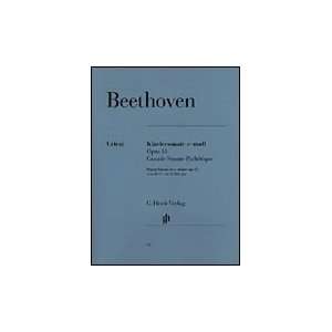   in C minor Op. 13 Grande Sonata Pathtique Softcover