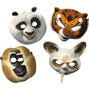   Fu Panda 2 The Kaboom of Doom Masks (8 per package) Toys & Games