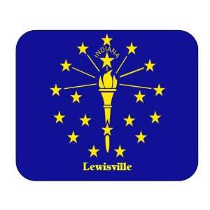  US State Flag   Lewisville, Indiana (IN) Mouse Pad 
