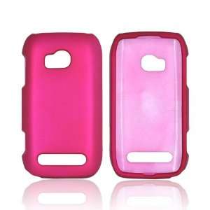  For Nokia Lumia 710 Rose Pink Hard Rubberized Snap On 