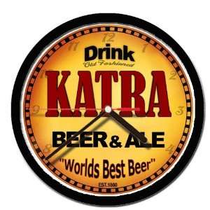  KATRA beer and ale cerveza wall clock: Everything Else