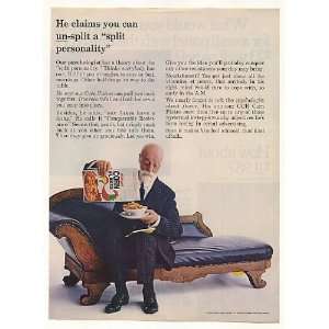  1967 Kelloggs Corn Flakes Psychologist Personality Print 