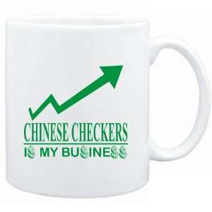  Mug White  Chinese Checkers  IS MY BUSINESS  Sports 