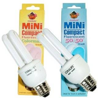 Aqueon Coralife 05508 Mini Flourescent Colormax Lamp, 10 Watt