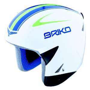  Briko Kimera Comp Ski Helmet (Black/Red/White, 54cm 