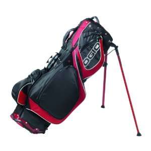  Ogio Grom II Stand Golf Bag (Red / Black): Sports 