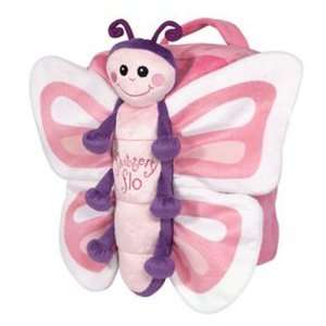 Laid Back Kids Fluttery Flo Snuggle Backpack Butterfly