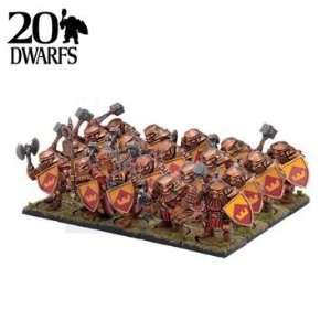  Kings Of War   Dwarves Dwarf Ironclad Regiment (20) Toys 