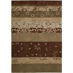  Nourison Contour Multi Contemporary Lines Scrolls 36 x 5 