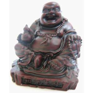  2.6x2.6 Big Belly Laughing Buddha Statue Figurine Luck 