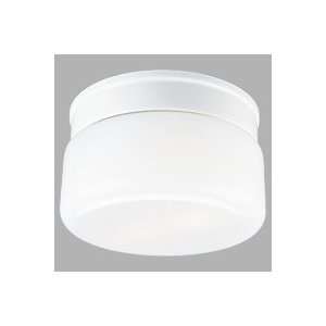  Medium White Glass Ceiling Light
