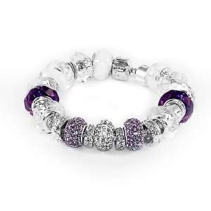  Crystal Purple Wedding Jewelry