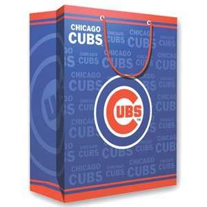 Chicago Cubs MLB Medium Gift Bag (9.75 Tall):  Sports 