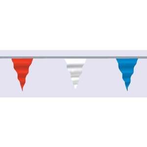  Red/White/Blue Pennant Flags 