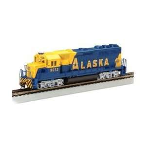  63598 Bachmann N EMD GP40 Locomotive Alaska Toys & Games
