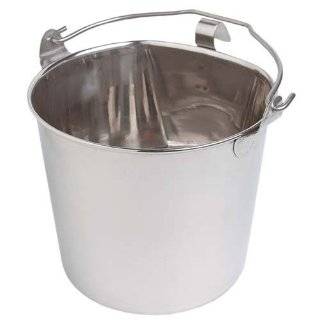  Flat Sided Stainless Steel Pail 6qt