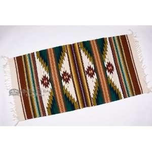  Mexican Indian Zapotec Rug 30x60  33: Home & Kitchen