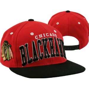  Chicago Blackhawks Red Super Star Snapback Hat