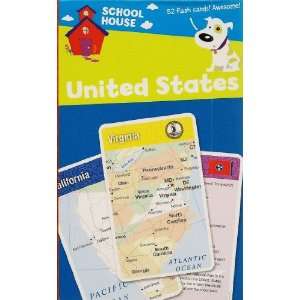  School House United States Flash Cards Toys & Games