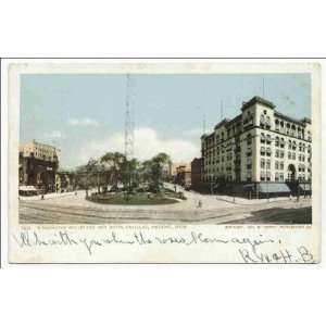   Boulvard and Hotel Cadillac, Detroit, Mich 1903 1904