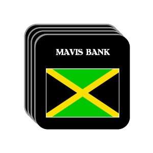  Jamaica   MAVIS BANK Set of 4 Mini Mousepad Coasters 