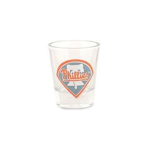  Shot Glass   Philadelphia Phillies Shot Glass: Sports 