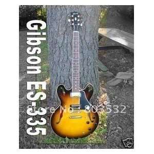  +es 335 vintage sunburst guitar Musical Instruments