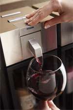 Skybar WP1000 3 Chamber Wine Preserving System, Espresso Skybar 3 