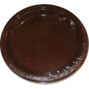  Chocolate brown plates luncheon Toys & Games