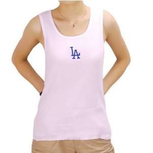  Womens MLB Los Angeles Dodgers Baseball Tank Top Jersey 