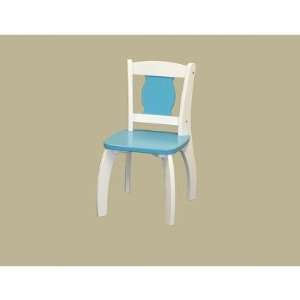   Home Products 01 020 Kids Bow Leg Chair in Blue Furniture & Decor