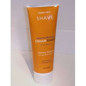 Trader Joes Honey Mango Moisturizing Shave Cream with Aloe Vera and 