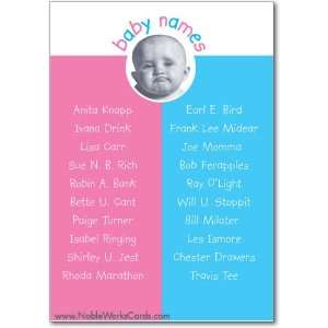  Funny Congratulations Card Baby Name Humor Greeting Ron 