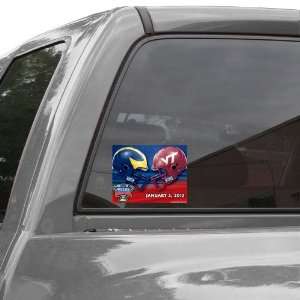   2012 Sugar Bowl Dueling Ultra Decal Window Cling