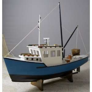  Replica New England Lobster Boat Model Arts, Crafts 