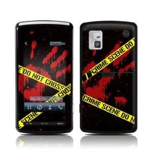  Crime Scene Design Protective Skin Decal Sticker for LG Vu 