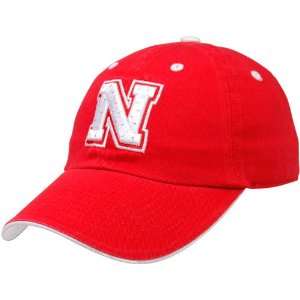   World Nebraska Cornhuskers Ladies Scarlet Lady Bling Adjustable Hat