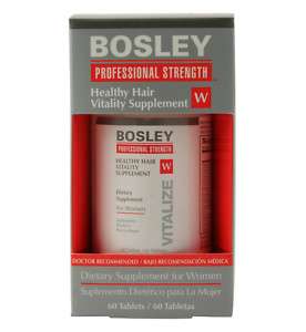 Bosley Healthy Hair Vitality Supplement Vitamins for Women 60 ct 