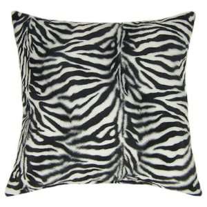  Zebra Print Throw Pillow
