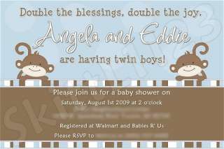 Custom Baby Shower Boy / Girl Personalized Invitations  