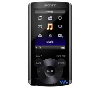 Sony Walkman NWZ E354 BLACK 8GB Digital Media Player 2 LCD/FM/MP3/WMA 