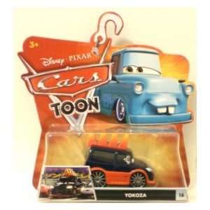    Yokoza Disney Pixar CARS Toon 1:55 Scale Car Mattel: Toys & Games