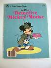 Walt Disneys Detective Mickey Mouse (1985, Book, Illustrated) Little 
