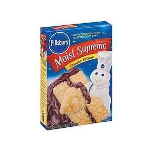   Moist Supreme Cake Mix, Classic Yellow, 18.25 oz (Pack of 12