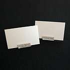 100 Pearl Shiny Wedding Table Name Place Cards Blank