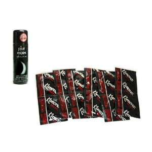  Kimono MAXX Latex Condoms Lubricated 72 condoms Pjur Eros 