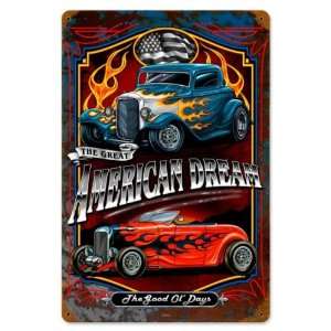 American Dream Automotive Vintage Metal Sign   Victory 