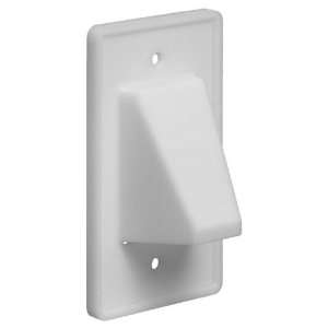   Reversible Low Voltage Cable Access Plate, 1 Gang Electronics