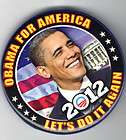 obama pin 2012 3 lets do it again white house us flag  